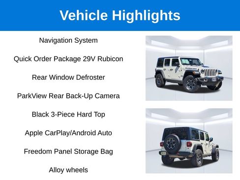 Used 2023 Jeep Wrangler Unlimited Rubicon 4xe AWD/4WD image 2