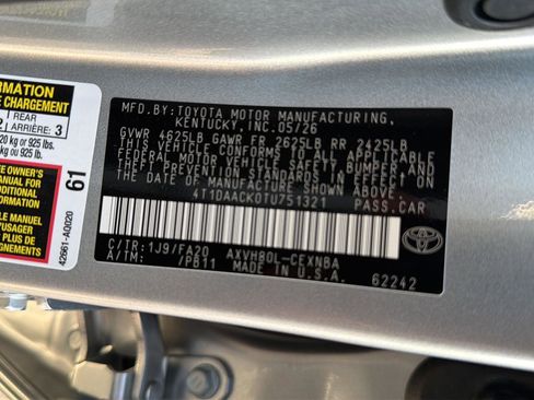 New 2026 Toyota Camry LE FWD image 34