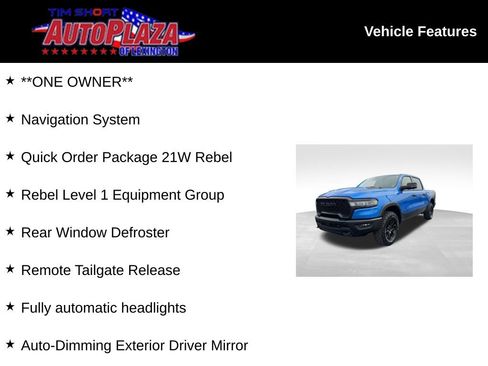 Used 2026 RAM 1500 Rebel w/ Rebel Level 1 Equipment Group image 7