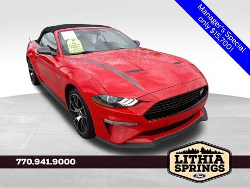 Used 2020 Ford Mustang Convertible w/ 2.3L High Performance Package image 1