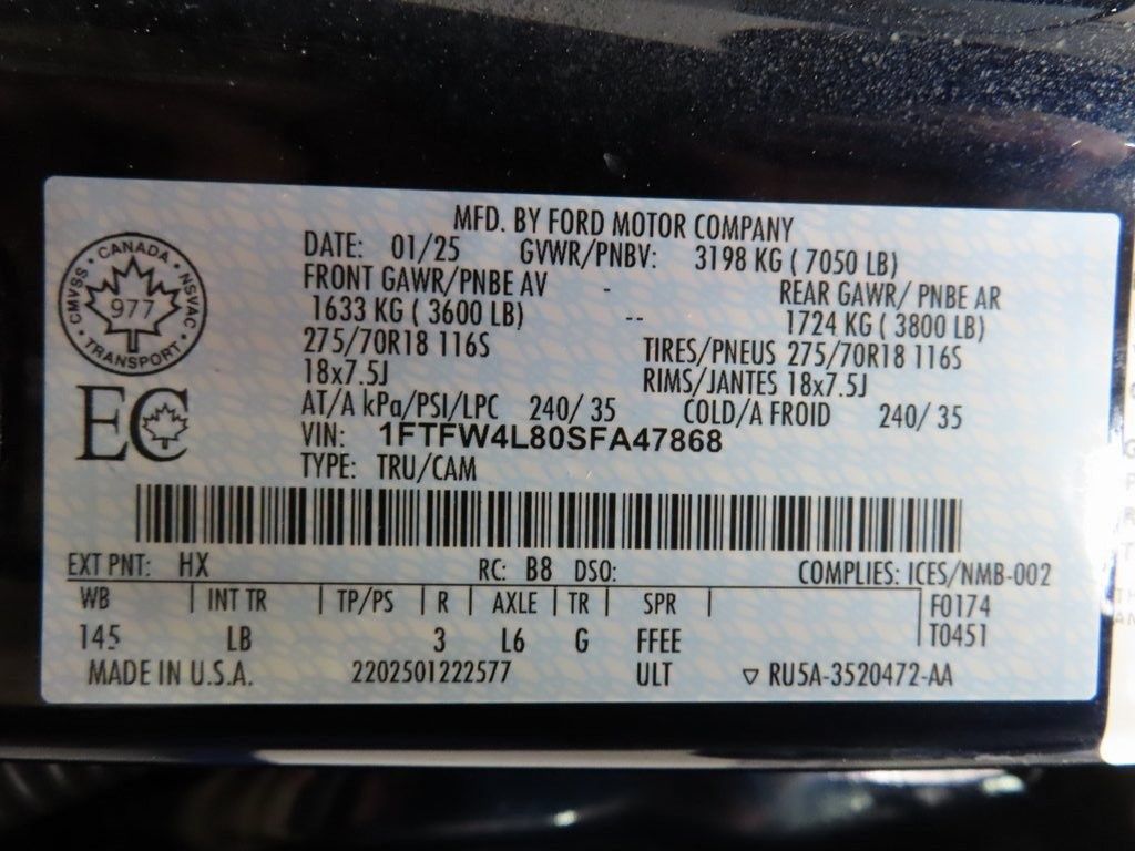 Used 2025 Ford F150 Tremor AWD/4WD image 76