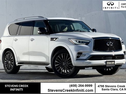 Certified 2023 INFINITI QX80 Premium Select w/ Cargo Package image 1