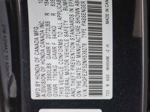 Used 2022 Honda Civic Sport image 30