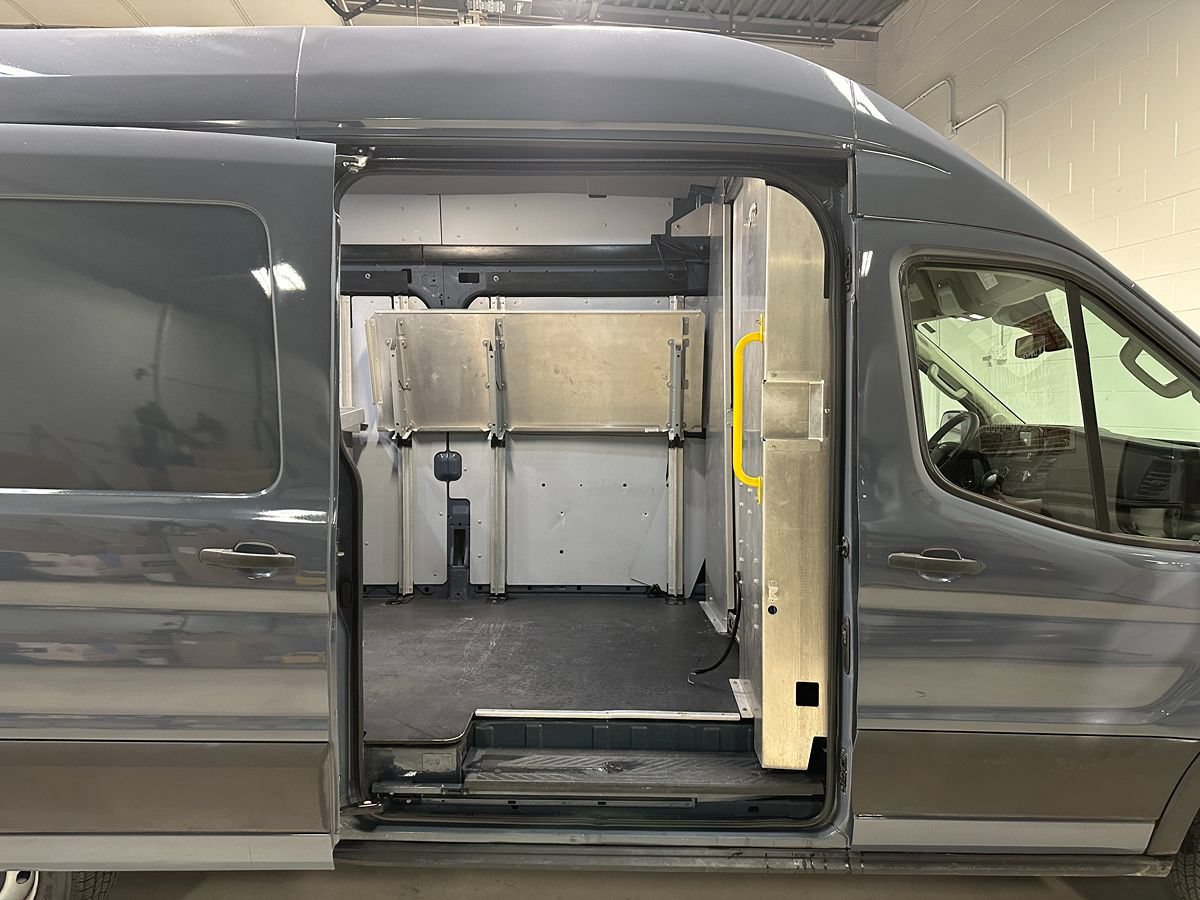 Used 2021 Ford Transit 250 148 High Roof Extended w/ Parcel Delivery Package RWD image 9