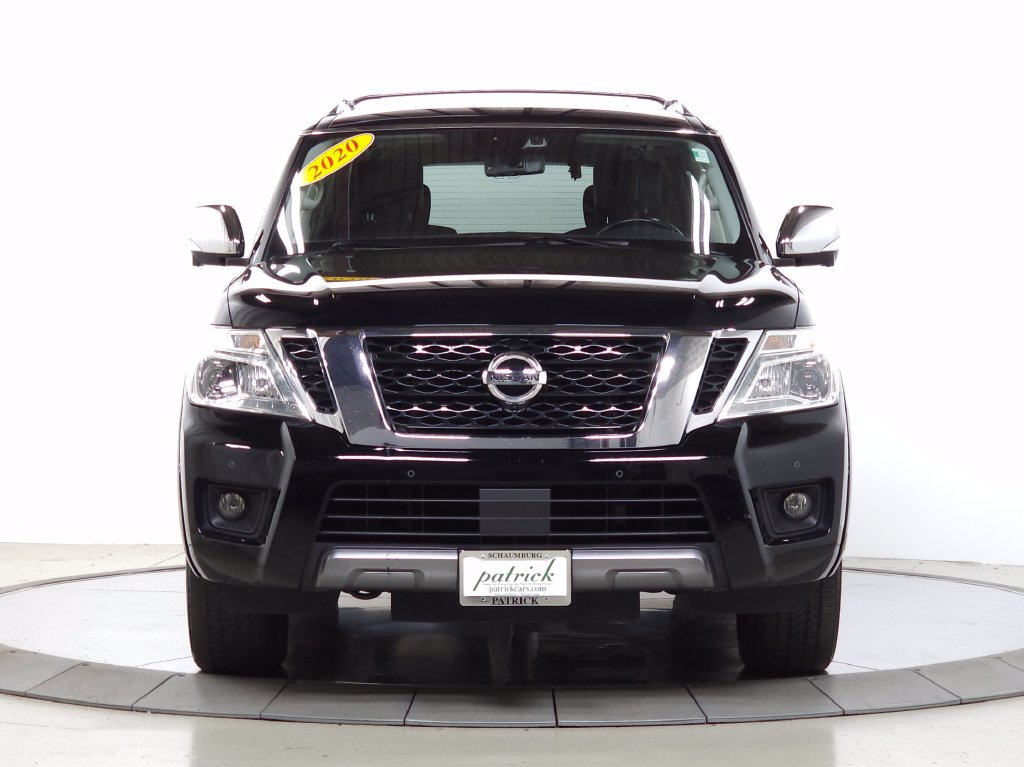 Used 2020 Nissan Armada Platinum w/ Captain's Chairs Package AWD/4WD image 2