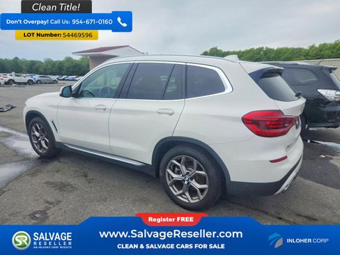 Used 2020 BMW X3 xDrive30i w/ Premium Package AWD/4WD image 3