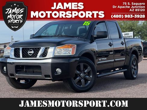 Used 2015 Nissan Titan SV w/ SV Value Truck Package image 1