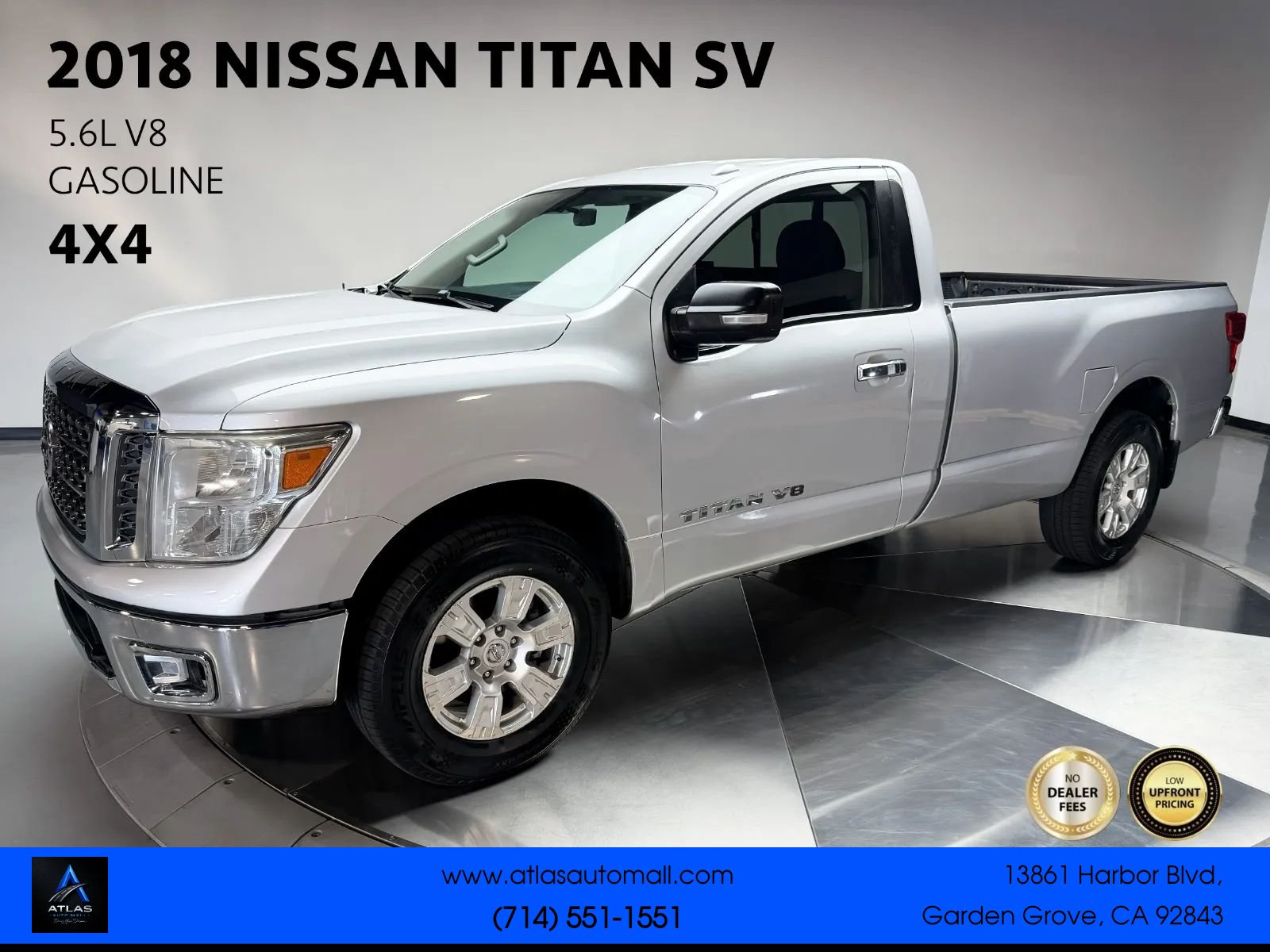 Used 2018 Nissan Titan SV AWD/4WD image 1