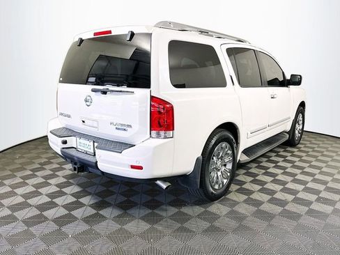 Used 2015 Nissan Armada Platinum w/ 2nd Row Captain Seat Package image 8