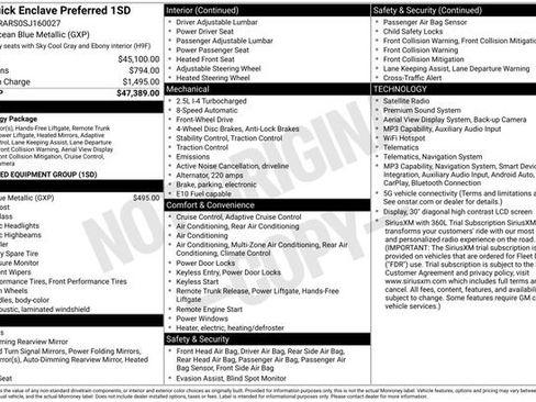 Used 2025 Buick Enclave Preferred FWD image 2