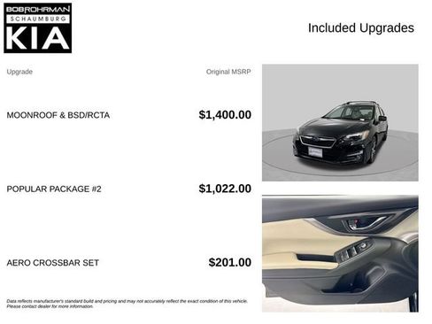 Used 2019 Subaru Impreza 2.0i Limited w/ Popular Package #2 AWD/4WD image 4