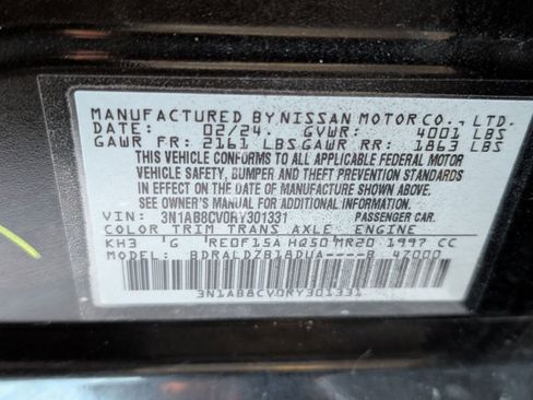 Used 2024 Nissan Sentra SV image 20