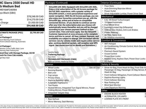 Used 2021 GMC Sierra 2500 Denali w/ Denali Ultimate Package AWD/4WD image 38
