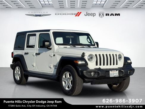 Used 2020 Jeep Wrangler Unlimited Sport S AWD/4WD image 1