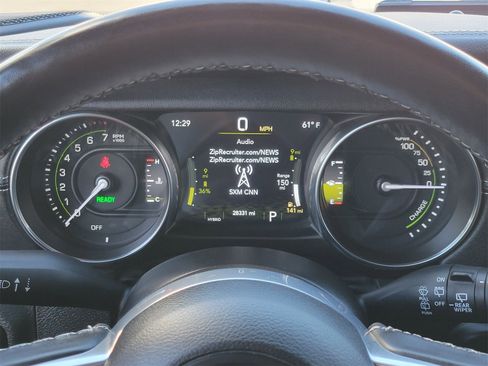 Used 2023 Jeep Wrangler Unlimited Rubicon 4xe w/ Steel Bumper Group image 7