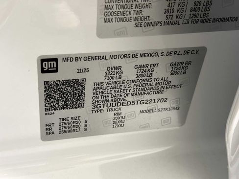 New 2026 GMC Sierra 1500 SLT w/ SLT Premium Plus Package image 33