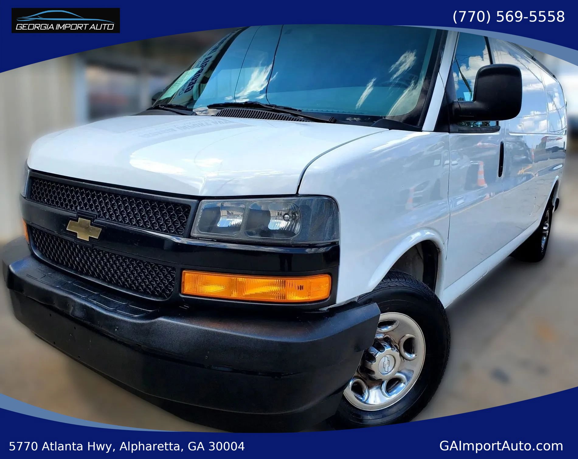 Used 2019 Chevrolet Express 2500 Extended w/ Driver Convenience Package RWD image 1