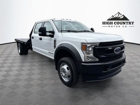 Used 2022 Ford F550 4x4 Crew Cab Super Duty w/ Power Equipment Group image 1