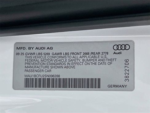 New 2025 Audi A5 2.0T Premium Plus image 29