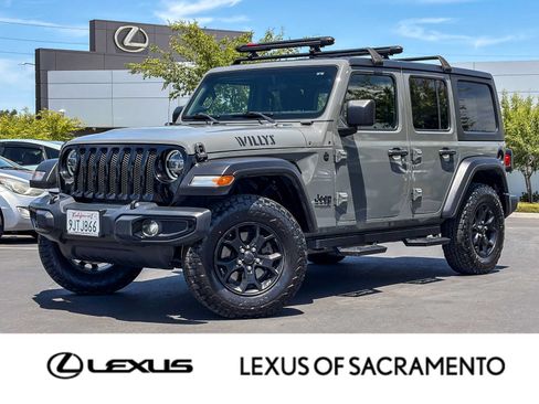 Used 2021 Jeep Wrangler Unlimited Sport AWD/4WD image 1