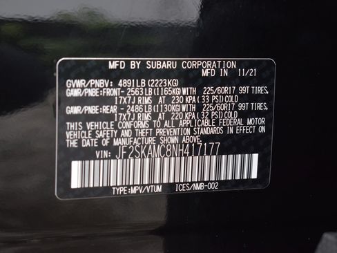 Used 2022 Subaru Forester Wilderness AWD/4WD image 75