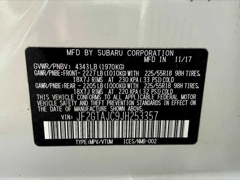 Used 2018 Subaru Crosstrek 2.0i Limited image 33