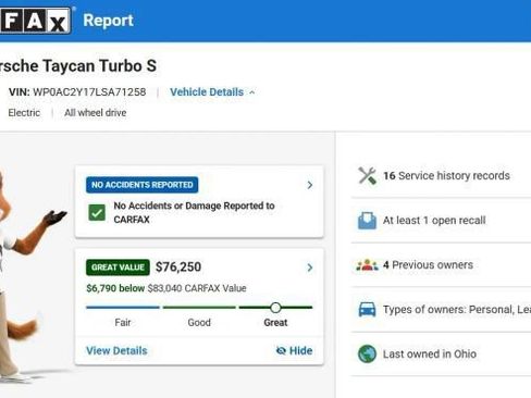 Used 2020 Porsche Taycan Turbo S image 7