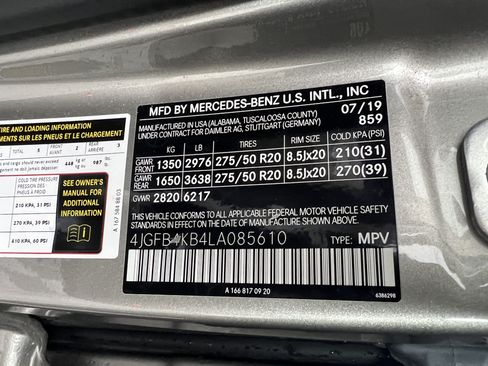 Certified 2020 Mercedes-Benz GLE 350 4MATIC image 34