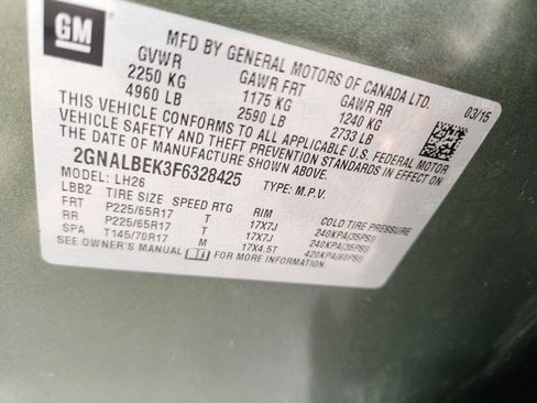 Used 2015 Chevrolet Equinox LT w/ Driver Convenience Package image 26