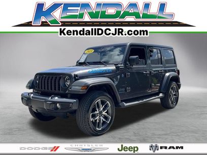 Certified 2025 Jeep Wrangler Unlimited Sport S 4xe w/ LED Headlamp & Fog Lamp Group