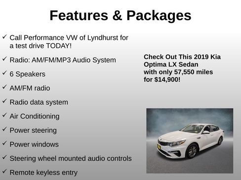 Used 2019 Kia Optima LX FWD image 4