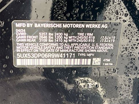 Certified 2024 BMW X3 xDrive30i w/ Convenience Package AWD/4WD image 33