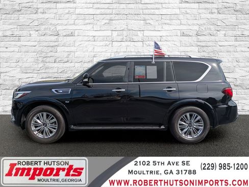Used 2020 INFINITI QX80 Luxe w/ Proassist Package RWD image 1