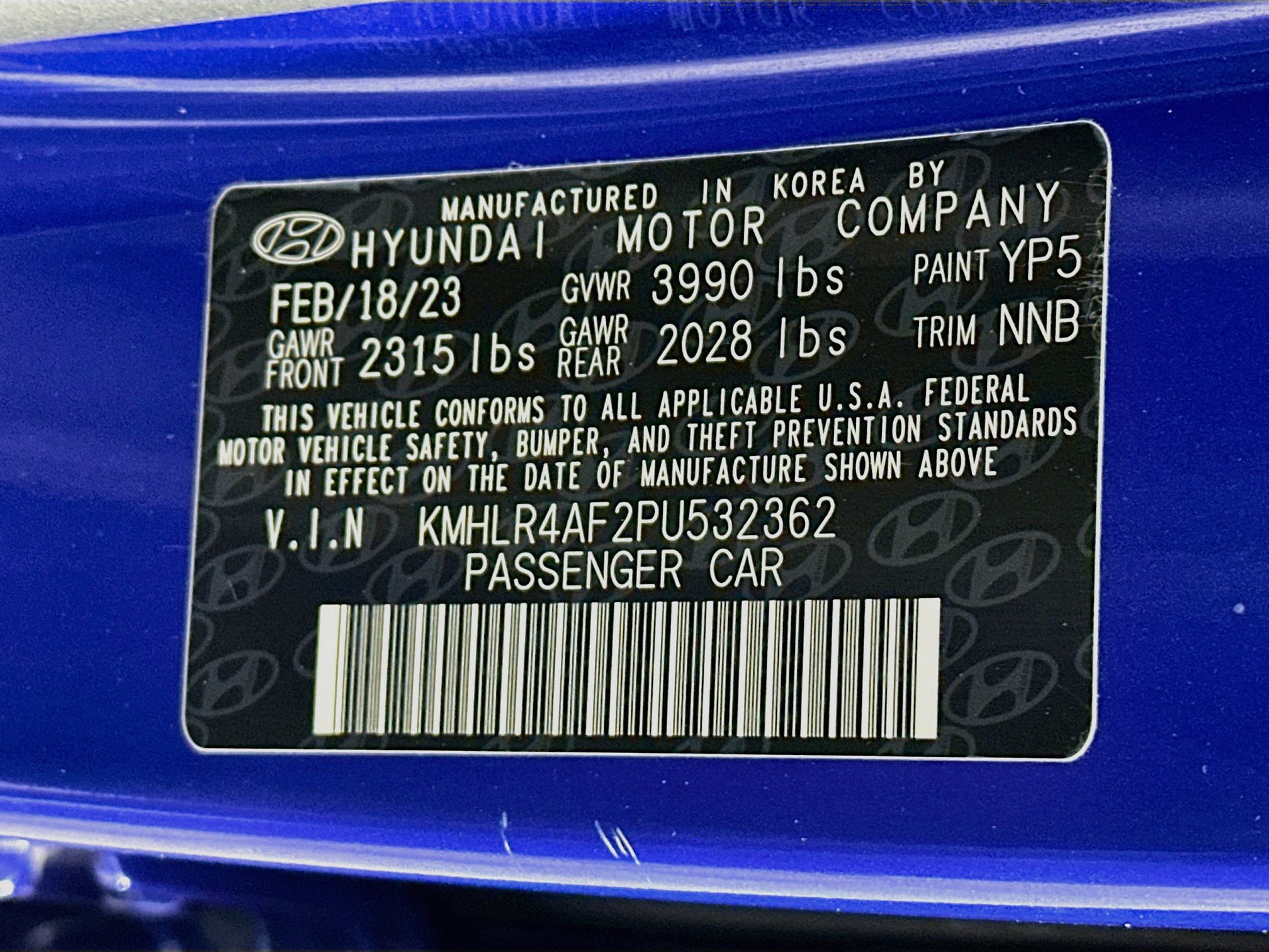 Used 2023 Hyundai Elantra N Line w/ Cargo Package FWD image 12