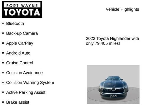 Used 2022 Toyota Highlander XLE FWD image 7