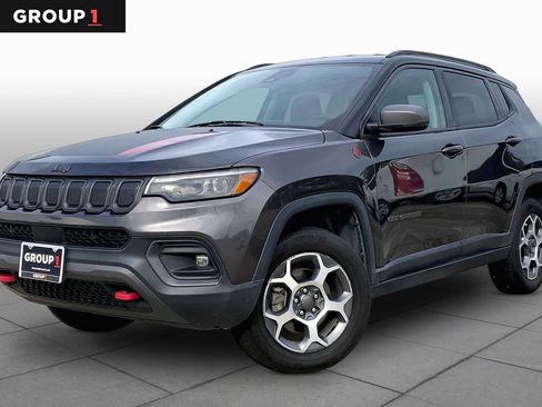 Used 2022 Jeep Compass Trailhawk w/ Trailhawk Elite Group AWD/4WD image 1