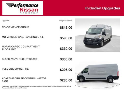 Used 2025 RAM ProMaster 3500 w/ Convenience Group FWD image 7