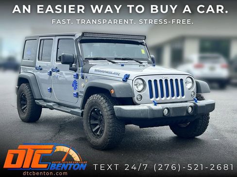 Used 2016 Jeep Wrangler Unlimited Sport w/ Quick Order Package 24S AWD/4WD image 1