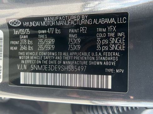 New 2025 Hyundai Tucson Limited image 39