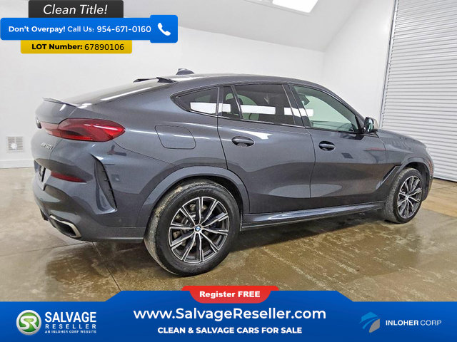 Used 2021 BMW X6 M50i w/ Premium Package AWD/4WD image 4