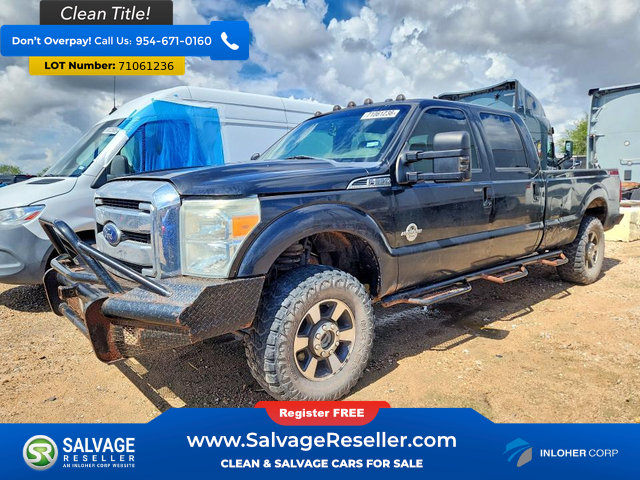 Used 2014 Ford F350 Lariat w/ Lariat Interior Package AWD/4WD image 1