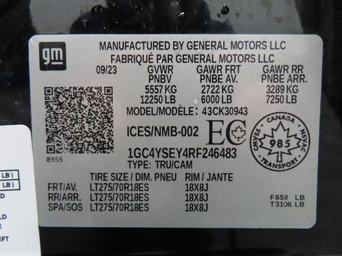 Used 2024 Chevrolet Silverado 3500 W/T w/ WT Convenience Package image 49