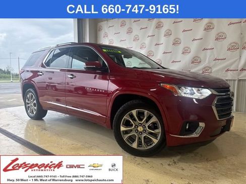 Certified 2020 Chevrolet Traverse Premier w/ LPO, Floor Liner Package AWD/4WD image 1