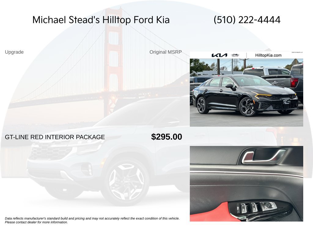 New 2027 Kia K5 GT-Line w/ GT-Line Red Interior Package AWD/4WD image 5