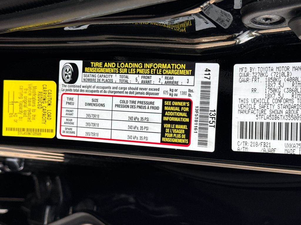 Used 2026 Toyota Tundra SR5 w/ TRD Off-Road Package AWD/4WD image 47