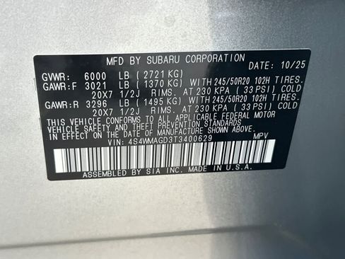 New 2026 Subaru Ascent Limited image 33