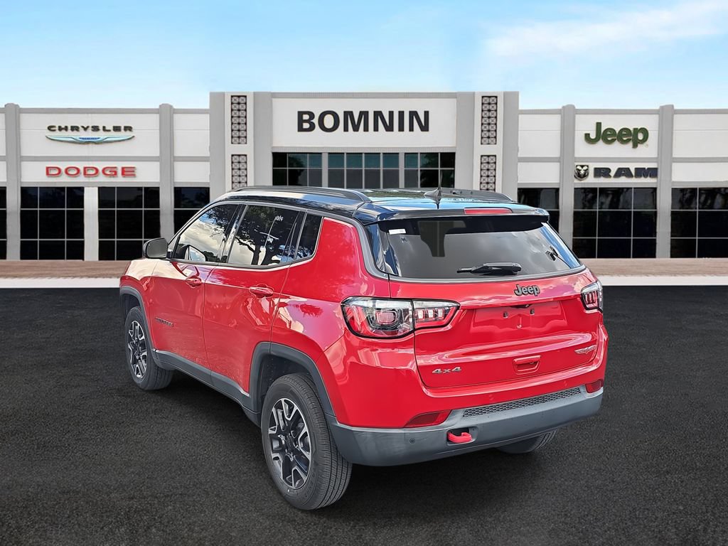 Used 2021 Jeep Compass Trailhawk AWD/4WD image 3