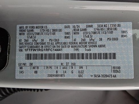 Certified 2024 Ford F150 Raptor image 28