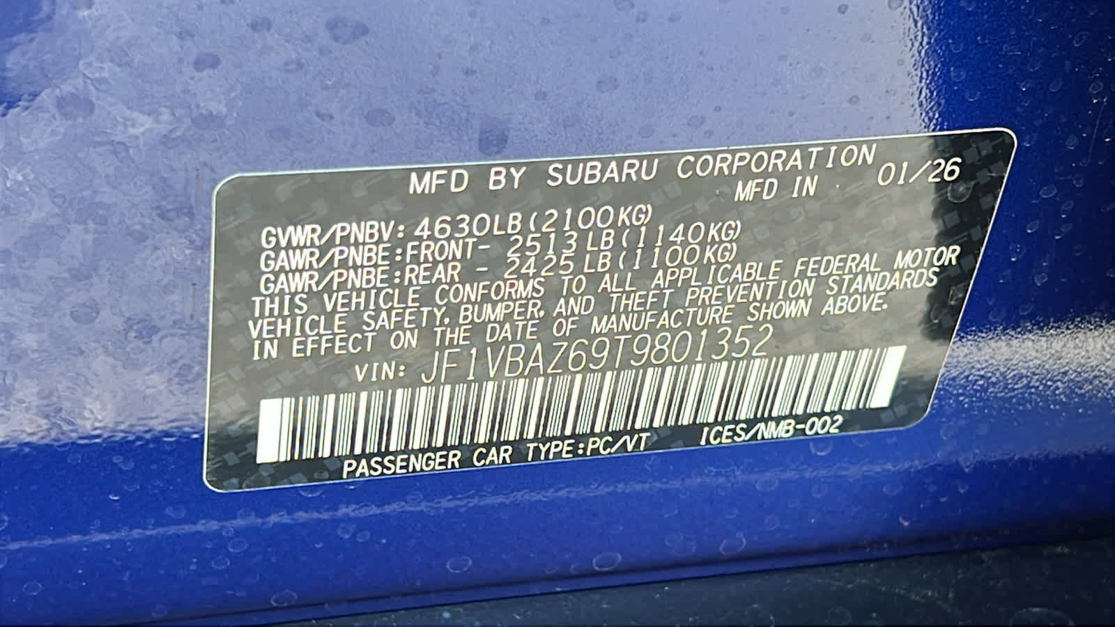 New 2026 Subaru WRX tS AWD/4WD image 30