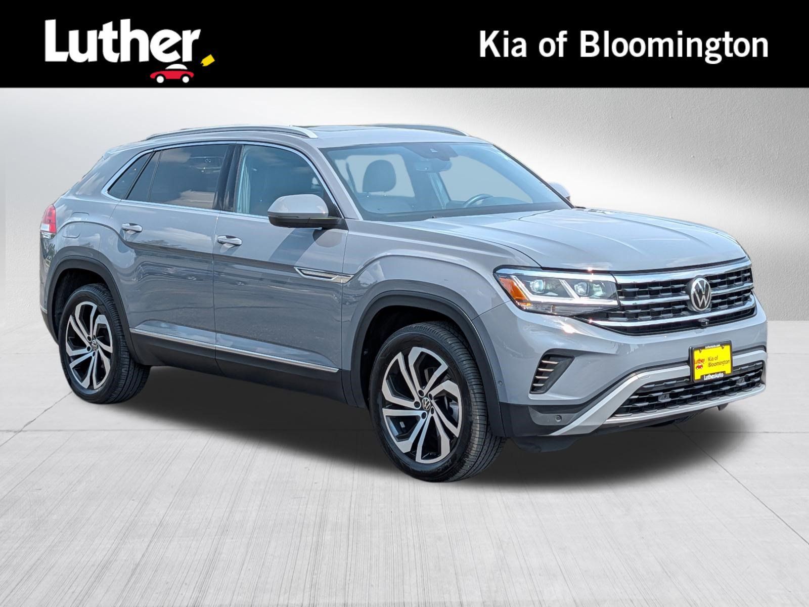 Used 2021 Volkswagen Atlas Cross Sport SEL Premium w/ Cross Sport MDO Package AWD/4WD image 1